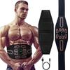 Bauchmuskelgürtel Muskeltoner Smart Ems Muskelstimulator Bauchtrainer USB-Ladung Körpermassagegerät Gewichtsverlust Fitnessgerät
