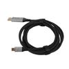 USB C To DisplayPort Cable 2m Support 16K 60Hz 8K 120Hz 4K 240Hz 40Gbps Unidirectional Type C To DisplayPort 2.1 Cord