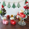 Christmas Handmade Candles Party Decoration Aromatherapy Christmas Gift Room Fragrance Festive Atmosphere 6x6.5x4.5cm