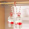V Shaped Closet Hanger Storage Rack 18 Hooks Large Capacity Lightweight Organizer for Kids Room Closet Clothes Sorting