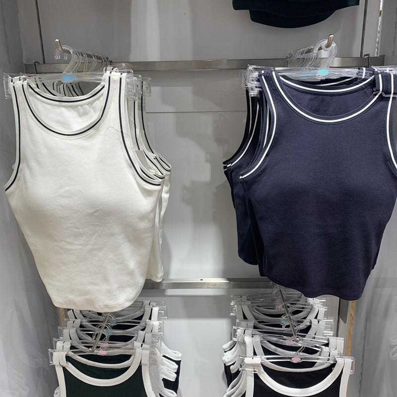 

Japanese Style Striped Crop Top: Women s Hot Girl Summer Tank Top Small зелёный