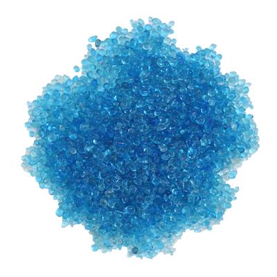 Four Cart Cute Handmade Glass Craft Crystal Glass Sand Blue