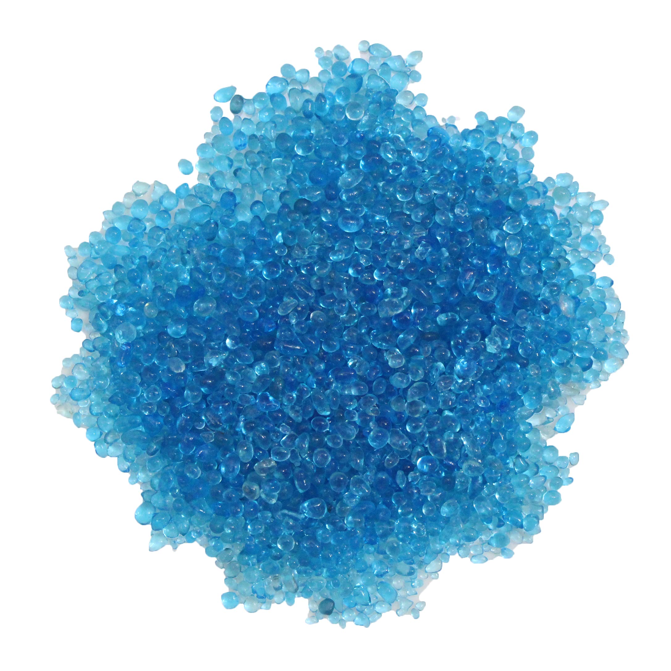 

Четыре тележки Милый Ручной работы Стеклянное ремесло Хрустальное стекло Песок Синий