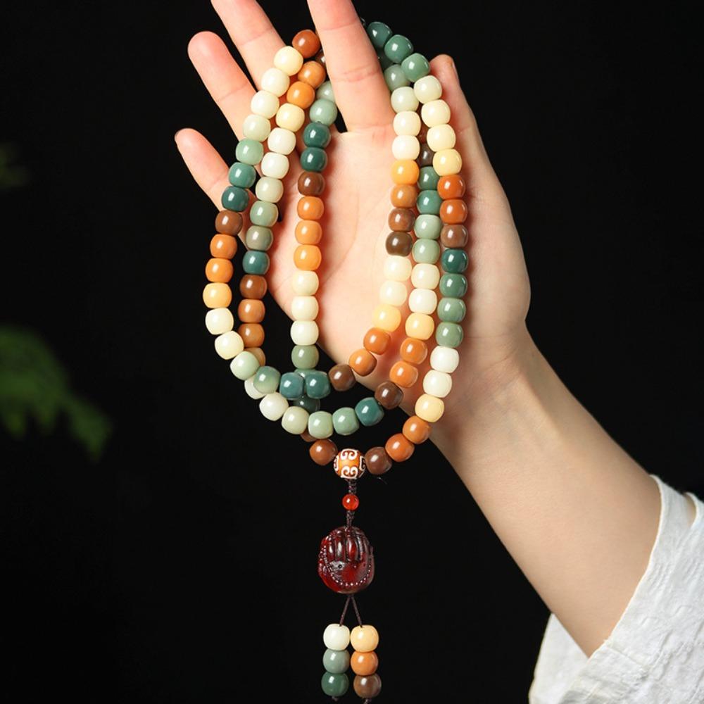 Jewelry Dunhuang Bodhi Bracelet Colorful Beaded Handheld Necklace Rosary Beads Bracelets Gifts