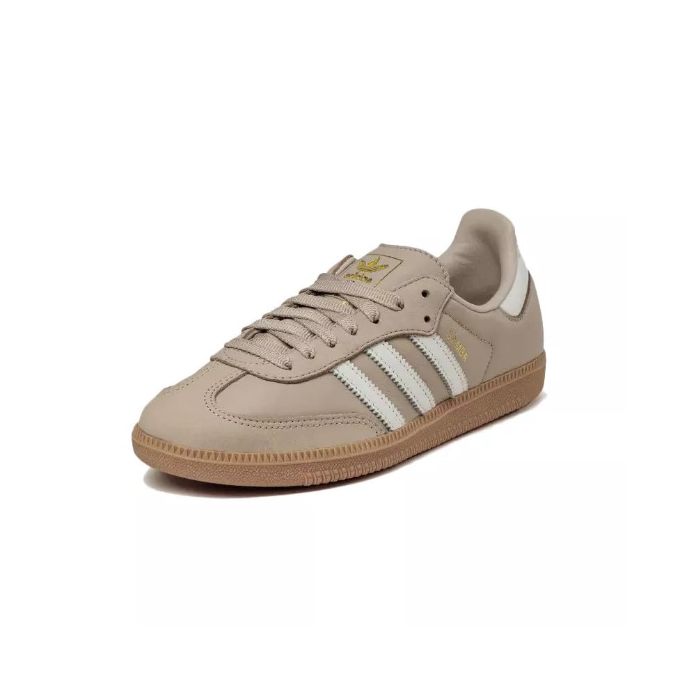 Adidas Originals SAMBA OG W Leather Sneakers Taupe Size and IE6523, Beige, 26.5cm, Men's Women's [IE6523]