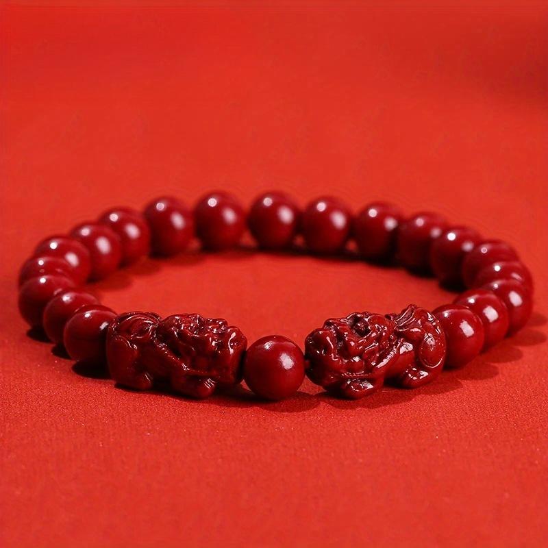 Vintage Bracelet, Lucky Wealth Protection Bracelet for Women and Men, Pixiu Carved Vintage Bracelet Gift.