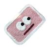 Indoor Door Mat Water Absorption Indoor Floor Blanket for Home Bathroom Toilet Lovely Pattern Pink