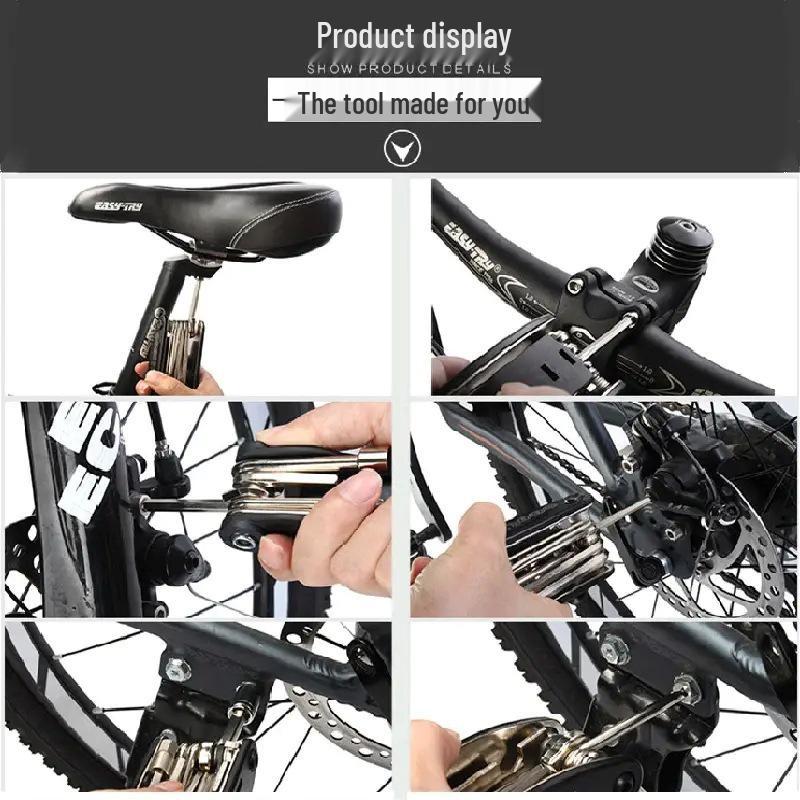 Newcomer Discount: 16-in-1 Bicycle and Car Repair Hex Key Wrench Set