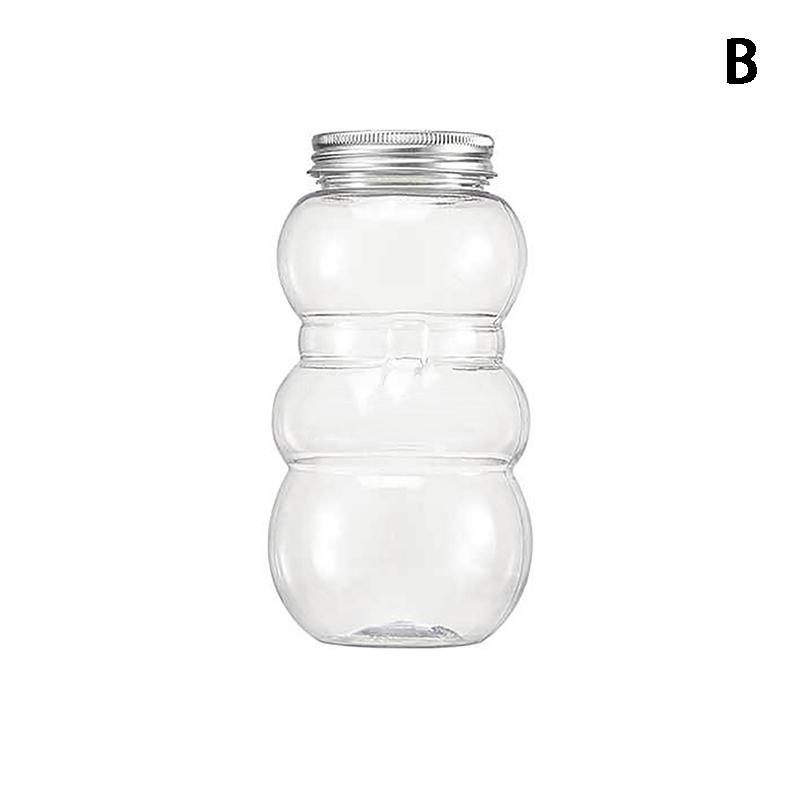 500Ml Christmas Tree Snowman Sweet Jar Candy Cookie Storage Box Juice Chocolate Gift Packing Diy Container  Year Decor Bottle