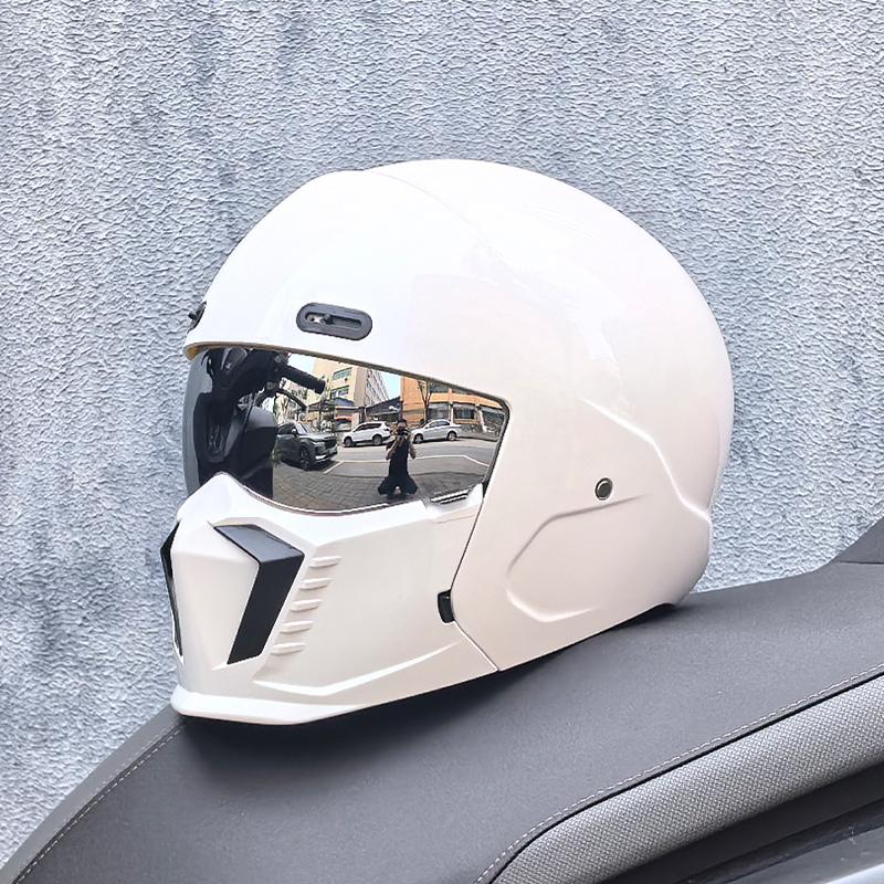 

ORZ Новый Ретро Мотоциклетный Шлем Scorpion Cascos Moto Локомотив Личность Многоцелевой Комбинированный Шлем Половина M L XL XXL XXXL XXXL