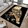 1pc owl floral Carpet Anti Slip Polyester Floor Mat for office.Bedroom