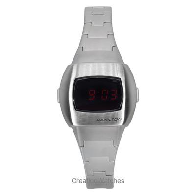 American Classic PSR 74 Digital Stainless Steel Quartz H52304130 100M Men's Watch