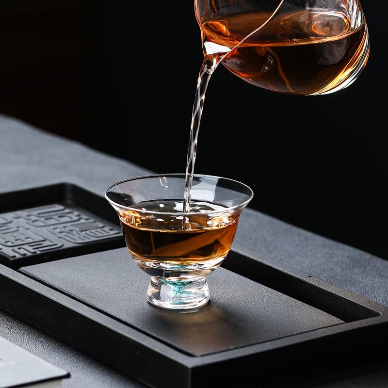 Sushi Rolando Series Luxury Crystal Glass Master Teacup