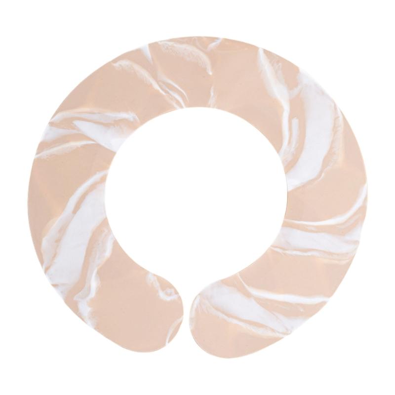 Hair Dyes Collar,Salon Hairdressing Hair Cutting Cape,Professional Hair Coloring Cape Silicone Neck Shield Neck Wrap