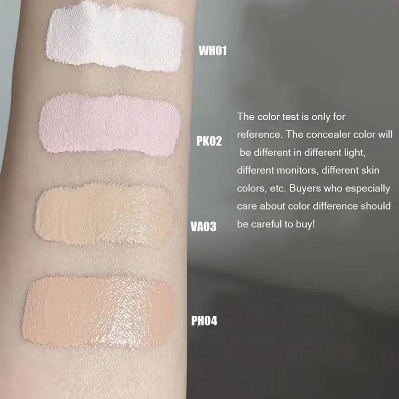 Flower Knows Středolétý korektor Lehký krém s kyselinou hyaluronovou, Tekutý rozjasňovač na kruhy pod očima a zarudnutí