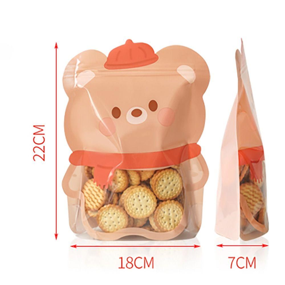 Zip těsnící svačina Samonosné sáčky PET sáčky pro čerstvé skladování Nové balení sušenek