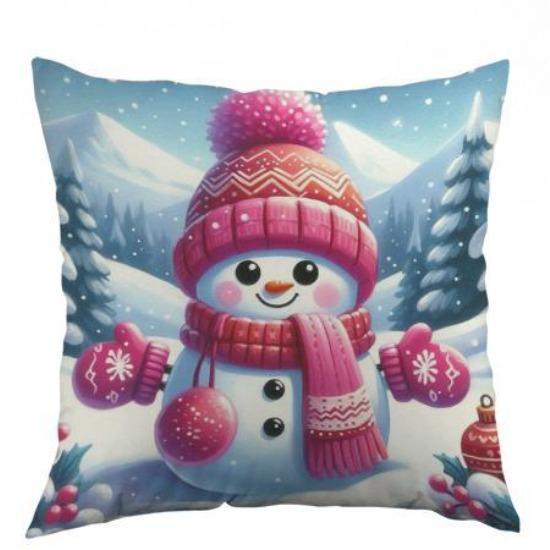 Pillowcase Polyester Cushion Cover Sofa Decorative Pillowcase Nordic Simple Modern Christmas Holiday