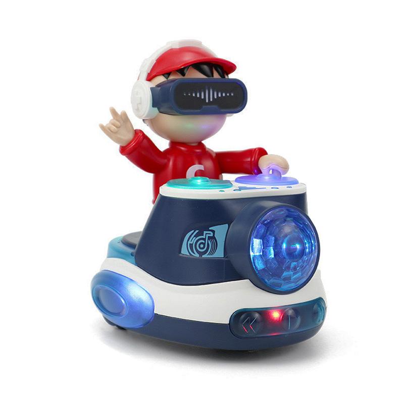 Peuter Dj Auto Elektronische Dj Stuiterende Beats Met Muziek Lichten Stuiterende Actie Schommel Dansen Leren Interactief Speelgoed Voor Kind Cadeau