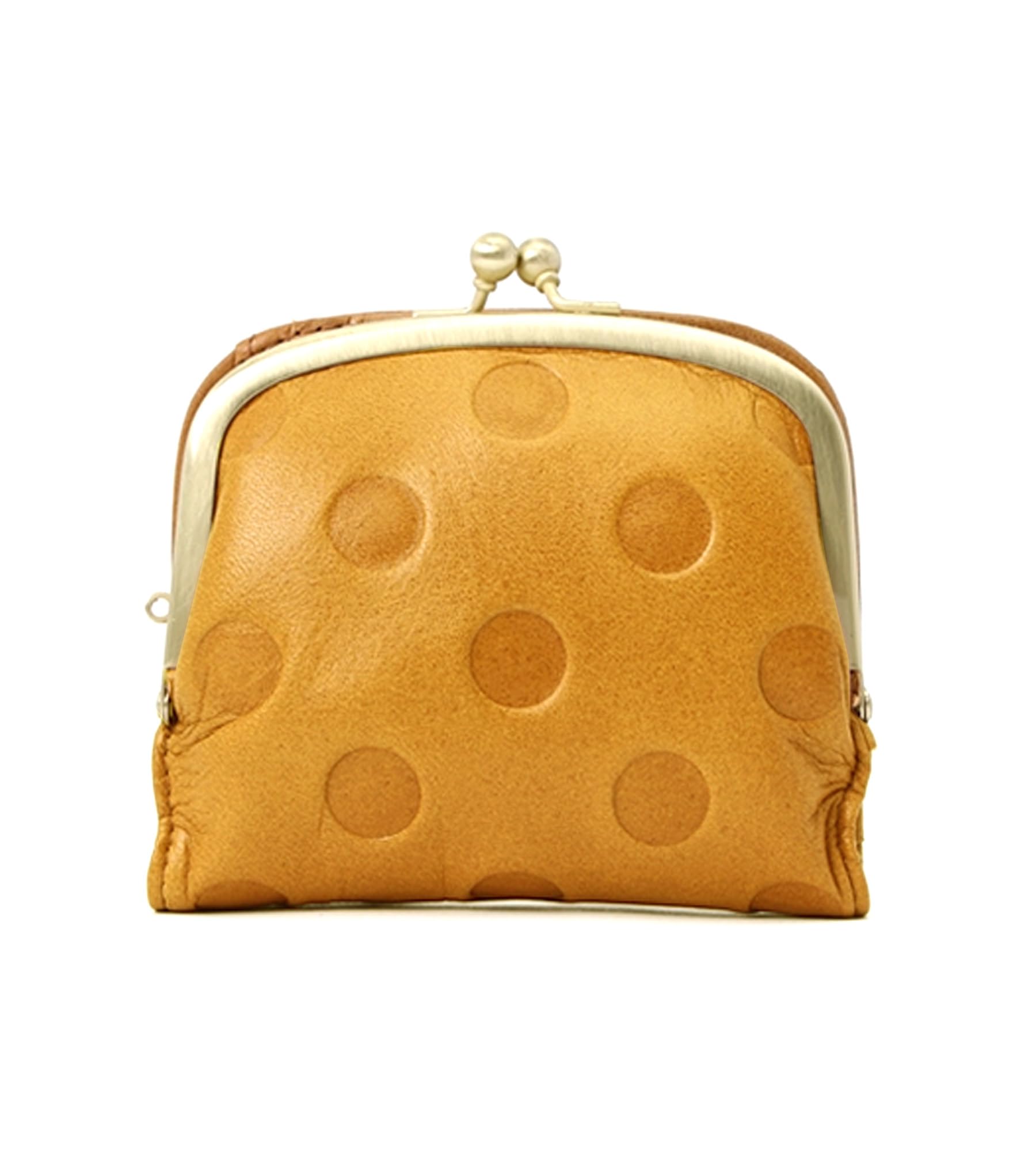 Женский складной кошелек ZUCCHERO, Компактный, Натуральная кожа, Застежка-кнопка, Zucchero 55212, Верблюжий