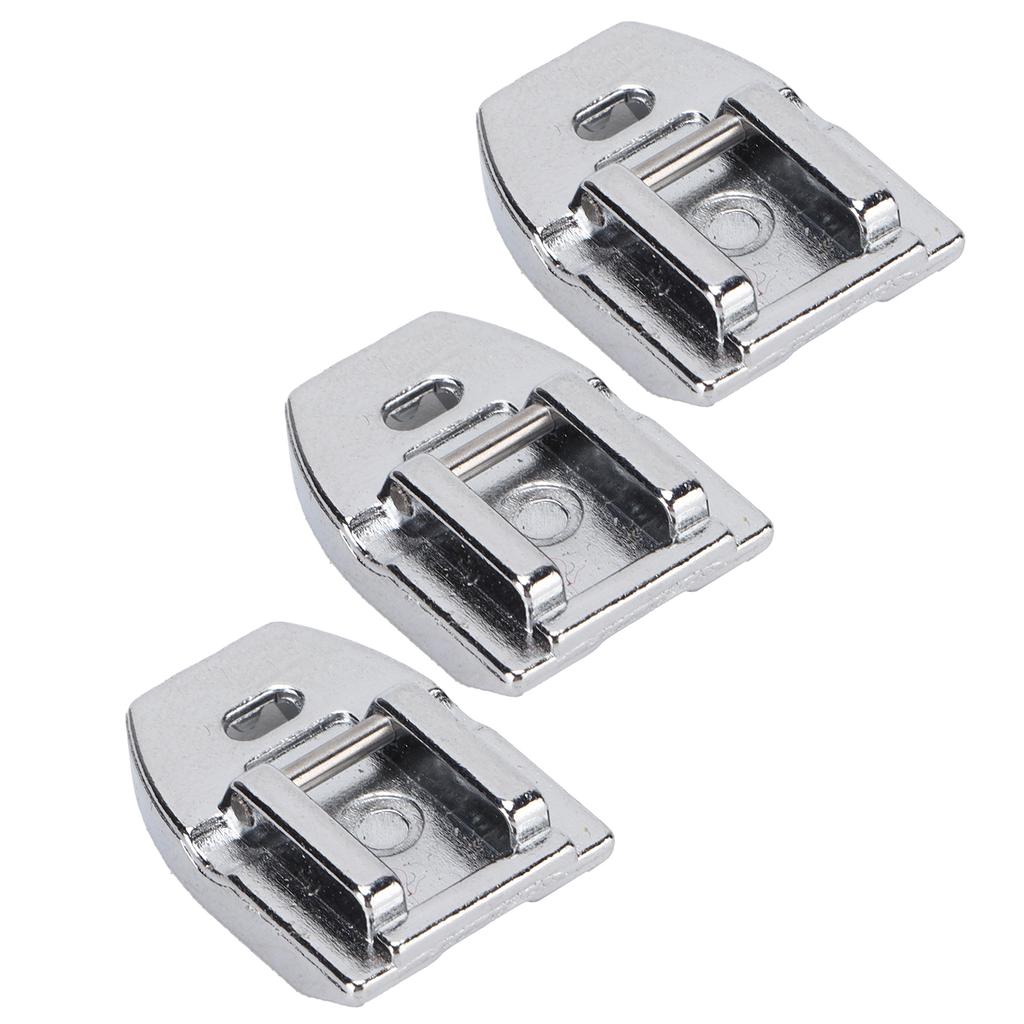 3pcs Zipper Feet Multifunctional Invisible Hemming Sewing Accessories for Household Old Sewing Machine Parts Replacing