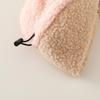 Cappello Invernale per Bambini in Lana d'Agnello con Protezione per le Orecchie, Design a Becco d'Anatra con Orsetto Cartone Animato - Stile Baseball Unisex