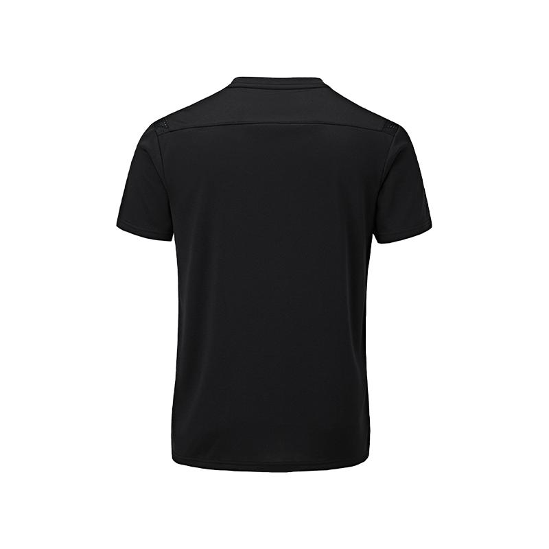 Under Armour Custom Sports Loose Quick-Dry Moisture-Wicking Round Neck Pullover Short Sleeve T-Shirt Unisex Tops Black 21500525-001(TEAM702-A25)