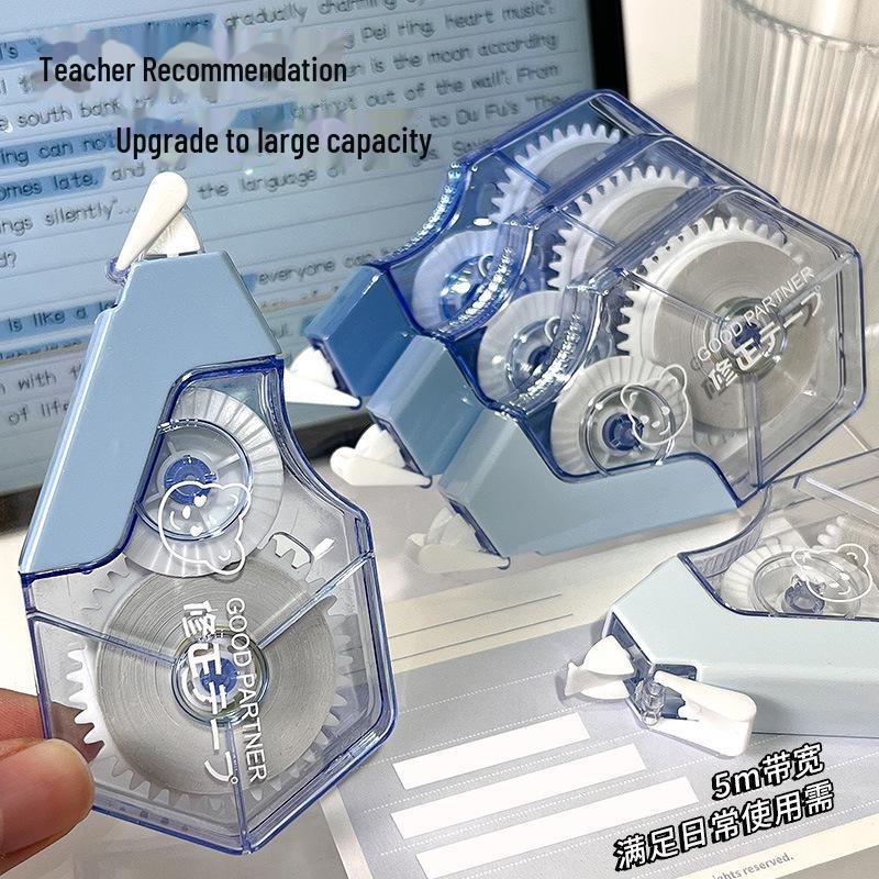 High-Quality Silent Correction Tape for Students - Large Capacity, Non-Refillable Box by Morning Light