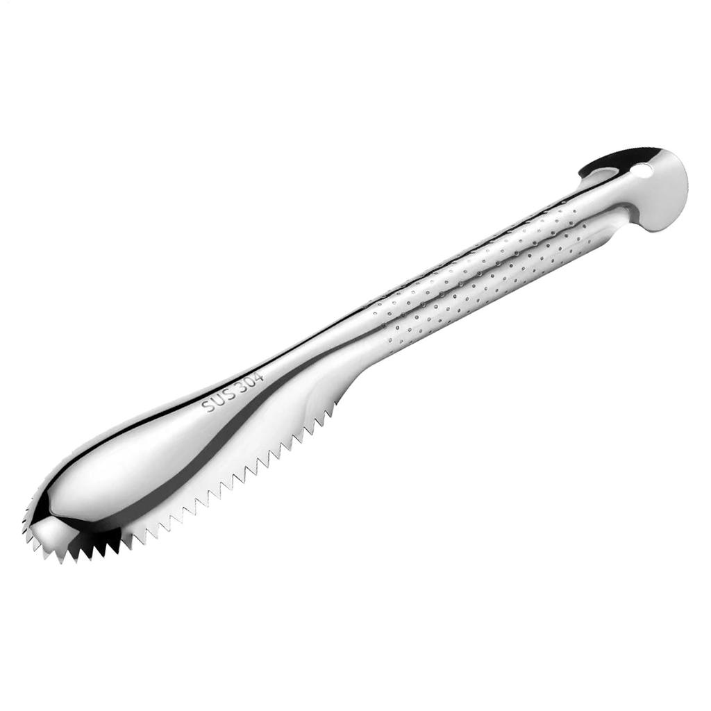 Fish Scale Remover Stainless Steel Ergonomic Handle Seafood Cleaning Aid Fish Skin Graters For Home Kitchen Restaurant Hotel