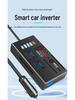 Leistungsstarker 12V/24V auf 220V Auto-Wechselrichter & Schnellladegerät für Limousine/LKW