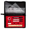 Professional Drawing Set - Suitable for Students and Engineers - Multi-Functional Measuring Instrument Set for Educational and Architectural Drafting