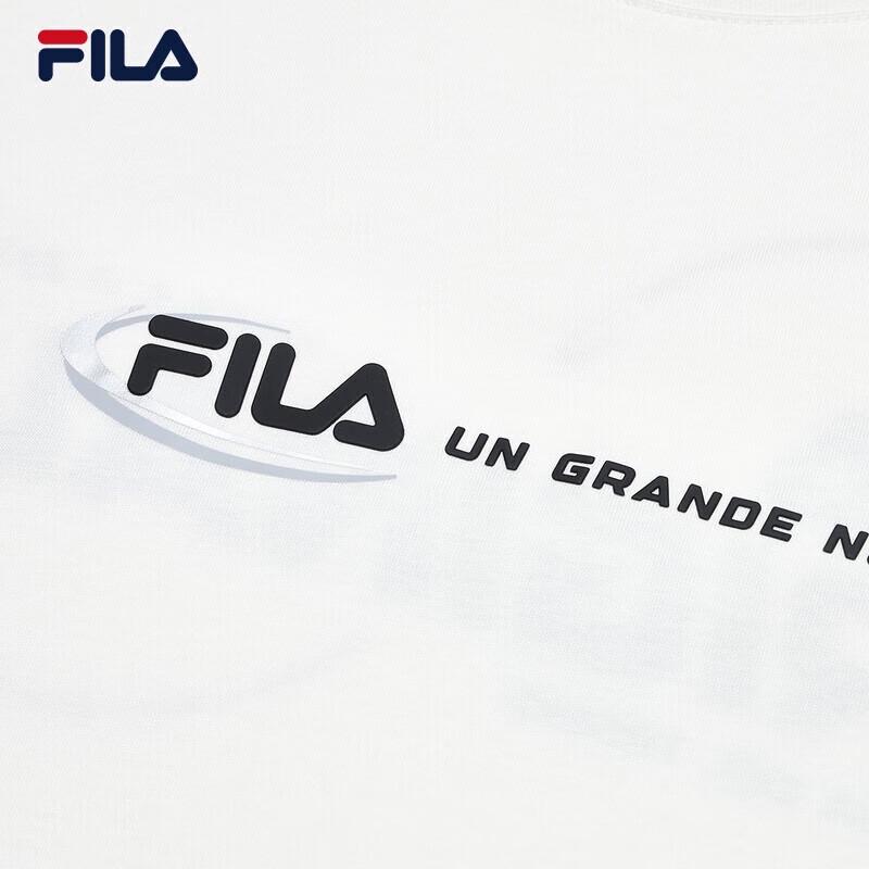Fila Men's Pure Cotton Knitted Short-Sleeve T-Shirt