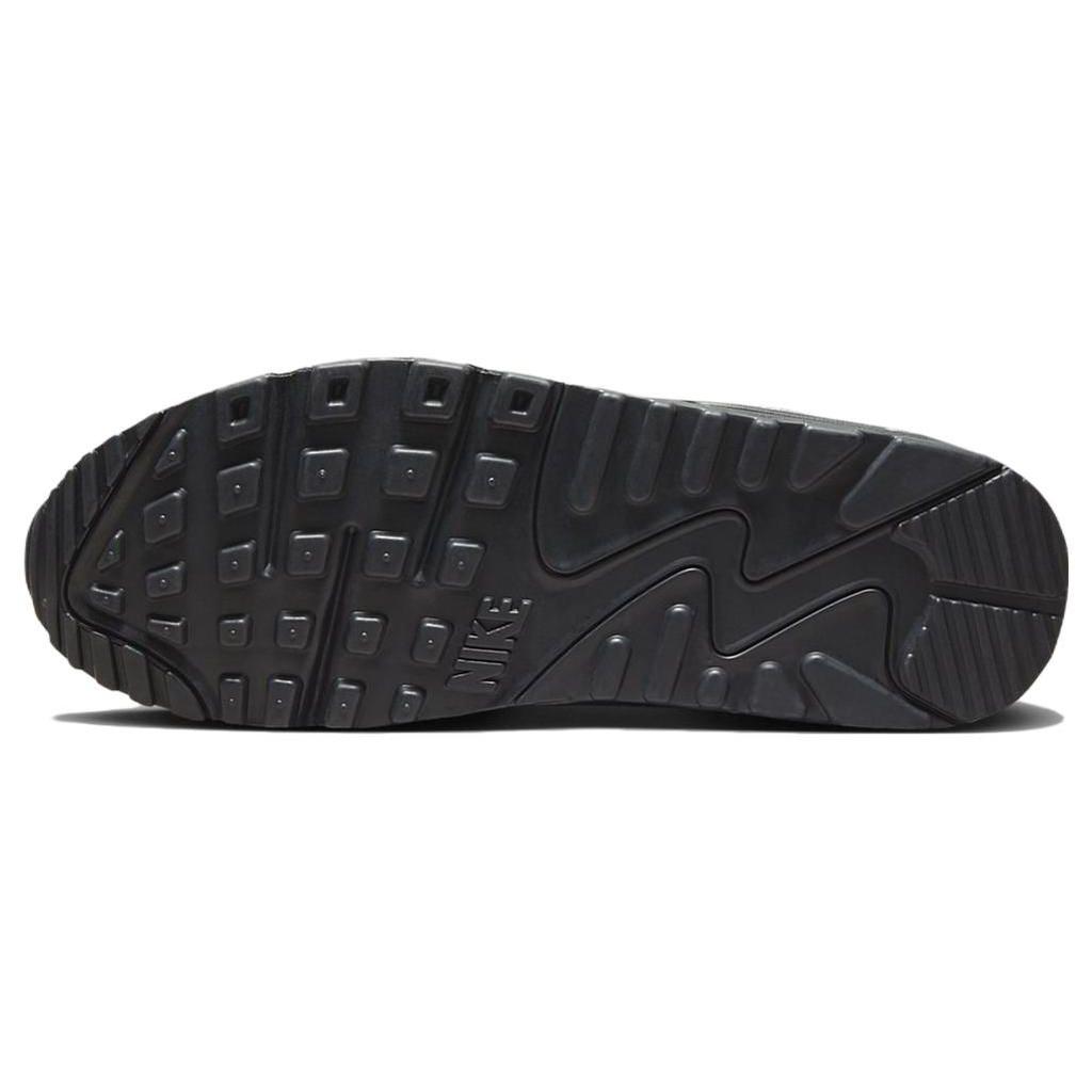 Nike Air Max 90 Cool Grey Reflective Men Sneakers Black White DZ4504-002