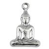 Buddha Statues Charms Multi Color Alloy Pendants For Spiritual Zen Jewelry Making