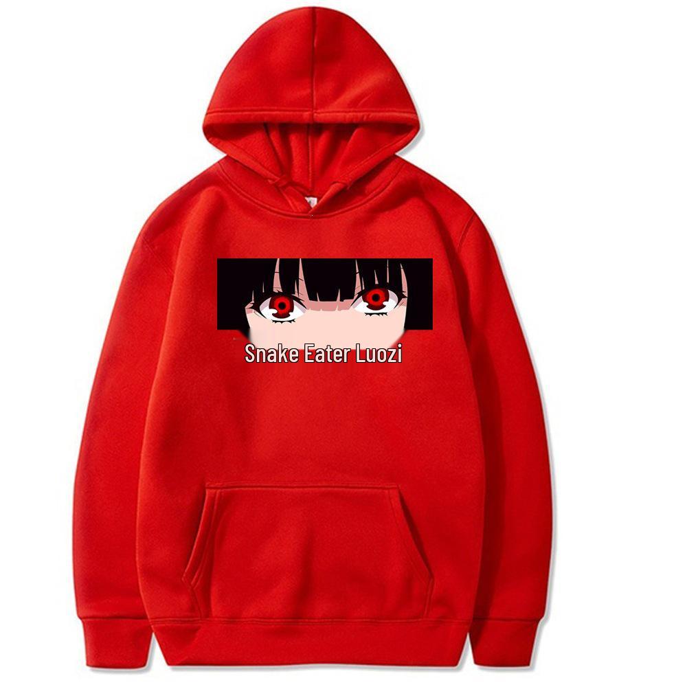 Kakegurui 2026 Loose Fit Printed Hoodie Sweatshirt