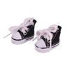 ShoesNew Only 4Cm Labubu Doll Canvas Shoes 1517Cm High Top Sports Shoes Labubu Doll Lace Up Canvas Shoes Doll Accessories Toy