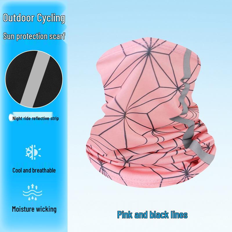 Quick-Dry Multifunctional Sun Protection Scarf for Cycling and Sports