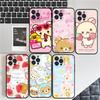 Anime Cute Cartoon Rilakkuma Movie For Iphone 17 16 15 14 11 12 13 Pro Max Plus Case Cute Art Phone Cover