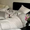 100 High-Grade Pure Cotton Four-Piece Set, Class A Maternal And Infant Grade Cotton Jacquard Quilt Set, Light Luxury Bedding Set