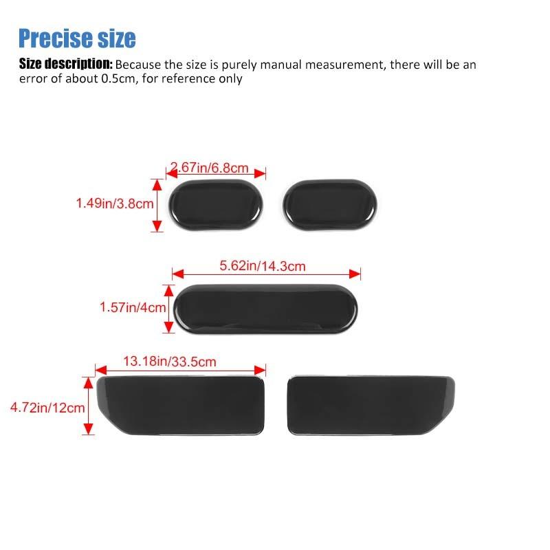 Front Taillight Decoration High-mounted Brake Light Cover Trim Protective Cover Fit For Suzuki Jimny 2019 Up Exterior Accessories