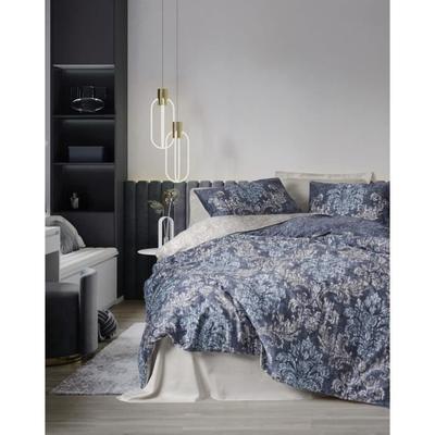 Pościel - 1 poszewka na kołdrę 220 x 240 cm + 2 poszewki na poduszki 60 x 60 cm - Satynowa 100% bawełna - Beżowy