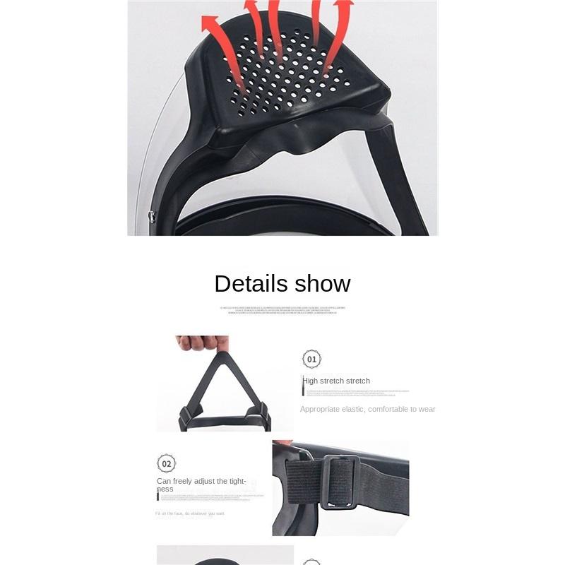 Pesticide Protective Mask Spray Spray Protective Cover High Definition Transparent Anti-cut Dust-proof and Fogging Full-face Protective Screen