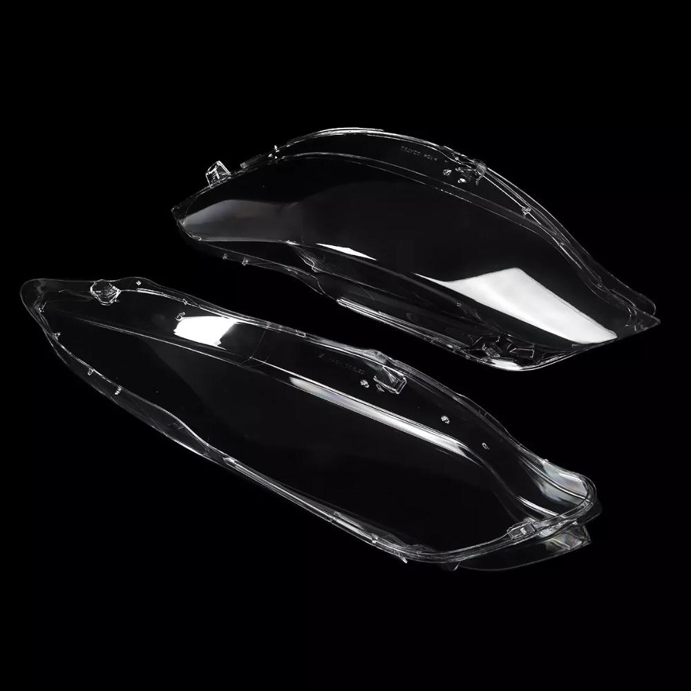 Pair Headlamp Cover For BMW 2 Series F22 F23 220i 230i Coupe F87 M2 2014-2020 Headlight Lens Cover Clear Lamp Cap