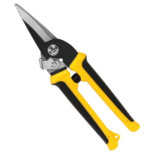 E-Value DIY All-Purpose Scissors R, Width 45 x Height 210 x Depth 15mm, High Carbon Steel SK-5 Blades