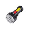 4/5/6LED High Power Led Flashlights Rechargeable Camping Spotlight With Side Light 3 Lighting Modes For Camping Adventure