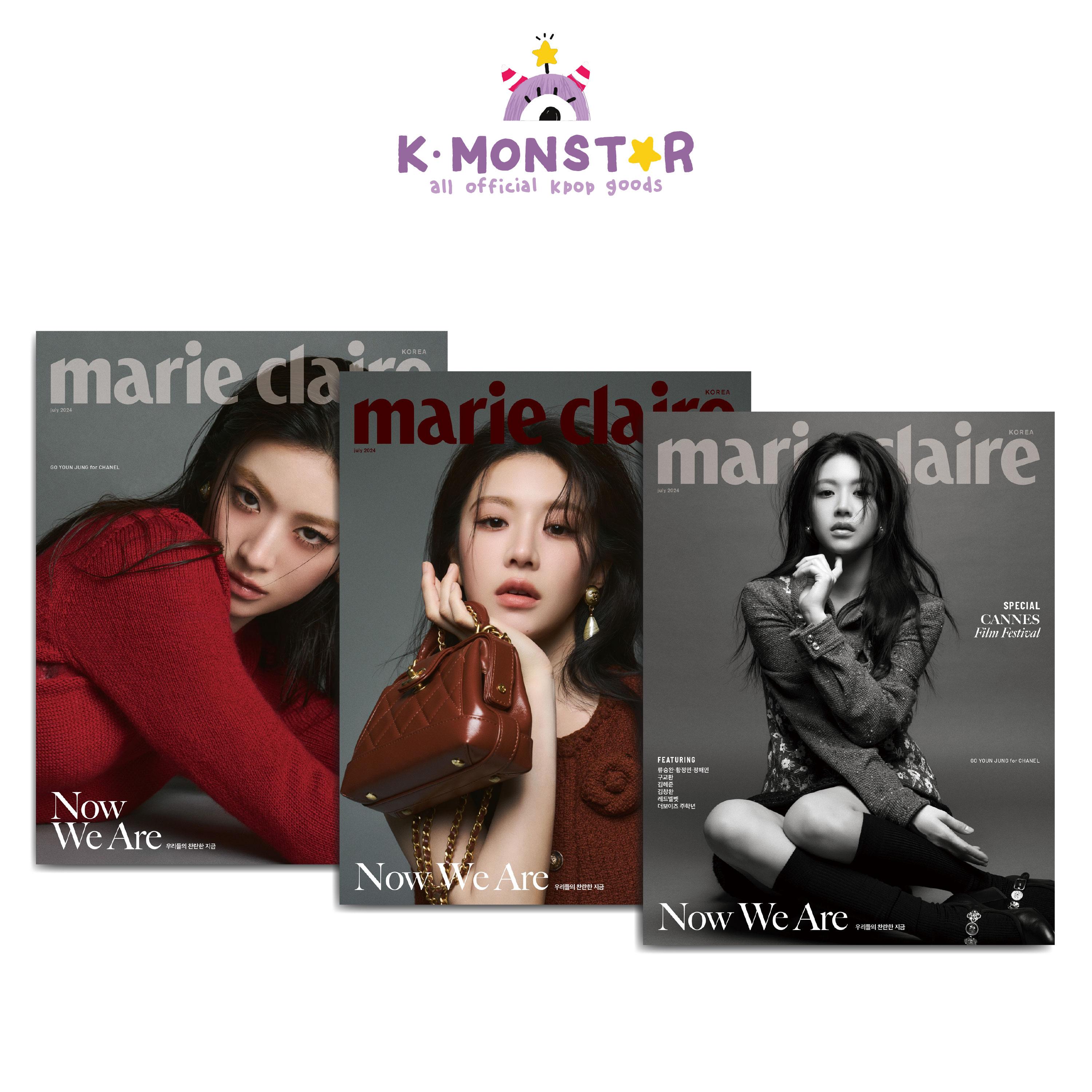 

2024.7 Marie Claire GO YOUN JUNG ОБЛОЖКА — КНИГА В КНИГЕ К 10-ЛЕТИЮ REDVELVET