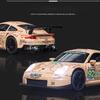 Porsche 911 GT3 RSR Wersja dopasowująca Symulacja Diecast & Toy Pojazdy Dźwięki & Światło Samochód Pull Back 1:Model supersamochodu ze stopu 32