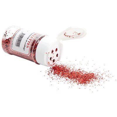 Paillettes scintillantes - OZ INTERNATIONAL - MFB98-RG - Rouge - Pot de 50g - Faciles à coller