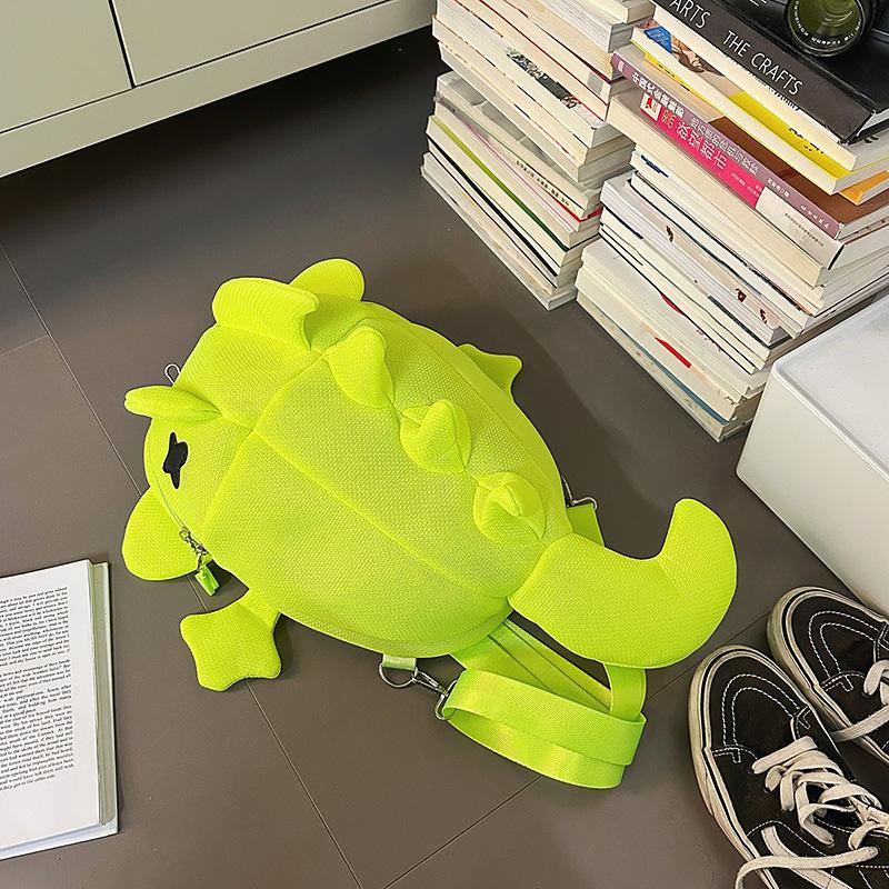 Shark Backpack Boys Niche Design Sense Non-Collision Light Travel Backpack Small Creative Personality Women