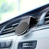 L-Shaped Magnetic Car Phone Mount, Air Vent Holder for GPS Navigation, Compatible with Most Smartphones