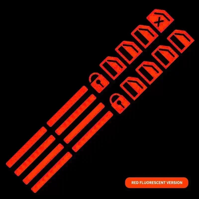 Car Door Window Luminous Button Sticker Car Accessories For Subaru Forester XV Mitsubishi Asx Outlander Honda Civic Mazda 2